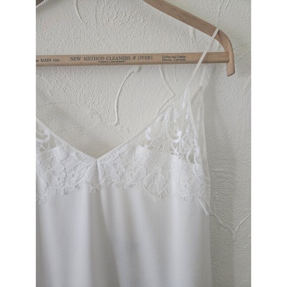 Theory Women's Walela Elevate Crepe Dress, Ivory, Size 6 - Picture 4 of 8